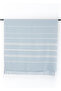 Buldan Peshtemal Set of 2 |   90X180 cm Bath Towel |   Beach Towel |   Camping & Hammam Towel - Light Blue - 3