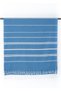 Buldan Peshtemal Set of 2 |   90X180 cm Bath Towel |   Beach Towel |   Camping & Hammam Towel - Dark Blue - 3