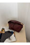 Burgundy Women's Bag Crossbody Shoulder and Hand Bag Archi - 5