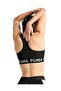 526962-01 4 Keeps Strong Bra-Mid Sports Bustier Supported Women's Crop Top Black - 5