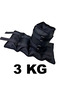 3 kg X 2 Pieces Total 6 kg Hand and Foot Weight Wristband Sandbag - 7