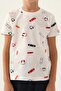 2984 Cotton Father Son Men Waiter Short Sleeve Bermuda Set - 4