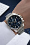 Steel Cord Chronometer Dial Design 3 Atm Water Resistant Men Wristwatch 13524.10 - 2