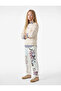 Printed Jogger Sweatpants with Raised Waist and Elastic Waistband - 2