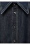 Stitched Denim Shirt - 7