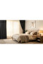 Gray Color Island Background 1/2.5 Medium Pleated Background Curtain |   Simple and Harmonious Design - 6