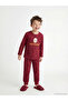 Crew Neck Galatasaray Printed Boys Pajama Set