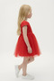 Girls' Dress Special Occasion and Party Dress Princess Model Back Detail Bow Evening Dress - 4