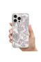 Apple iPhone 16 Pro Max Compatible Case Zebana Pink Heart Silicone Case Pink - 3