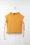 Baby Muslin Poncho Hooded Tie-Up 100% Cotton