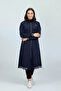 Ottoban Seasonal Cap with Front Zip Sleeves and Skirts Strip Ribban - 4