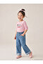 Indigo W Wide Leg Girl's Jean Pants