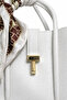 Women's Hand and Shoulder Bag |   Scarf with Handle / Shawl with Handle |   Gold Locked |   Casual & Stylish Design - 3