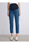 Mom Fit Maternity Jean Pants with Abdominal Panels - 2