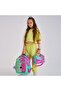 Kids Pink Water Green Cat Patterned 3-Piece School Bag Set SET0123490 - 2
