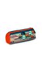 Kids Civit Neon Orange Skateboard Patterned 3-Piece School Bag Set SET0123723 - 5