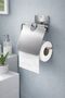 Adhesive Chrome Covered Toilet Paper Hanger Wc Paper Holder
