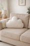 Sevi̇Mli̇ Cloud Pillow Teddy Plush Pillow & Decorative Cloud Pillow & Baby Kids Pillow - 3
