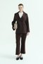 Flare Brown Pants - 7