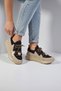 Women's Thick Sole Sports Sneaker Shoes - Comfortable and Stylish Design - 5