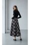 New Product Women's Flared Scuba Skirt 0069 - 4