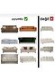 Jacquard 3-Seater Sofa Cover, Sofa Bed Cover (Product Contents 1 Piece) Mink - 4