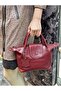 Genuine Leather, Handmade, 2 Compartments, Pockets, Women'S, Hand and Shoulder Bag