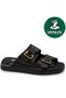 Rigitage Genuine Leather Women's Slippers Black