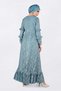 Skirt Fluffy Ruched Dress 4356 - 3