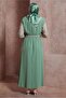 EMBROIDERED SLEEVES DRESS 42623 - 3