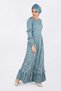 Skirt Fluffy Ruched Dress 4356