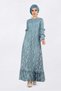 Skirt Fluffy Ruched Dress 4356 - 2