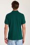 Men's Slim Fit Slim Fit 100% Cotton Green Polo Neck T-Shirt - 5
