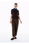 Barrel Leg Pants Green - 4