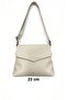 Genuine Leather, Multi-Pocket, Women's Shoulder and Crossbody Bag - 5