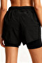 Crosstime Women Black Shorts Leggings 4102 - 2