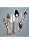 Veneta 84 Piece Gold Fork Spoon Knife Set A2553