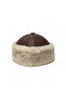 Okcubaba Handmade Genuine Leather Fur Brown Bork – Cold Proof, Traditional Hood