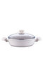 Ornella Sera Vanilla 26X7 cm Short Pot A3975