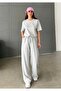 Women's Gray Modal Short Sleeve Soft Touch Sports Suit