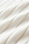 Men's White Polo Neck Ribbed Knitwear Sweater - 5