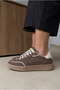 Women's Sneakers Brown Suede - 2