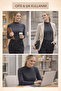 Corded Knitwear Long Sleeve Bady Soft Texture Comfortable Fit Images Reference. - 5