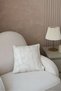 Pablo Cream Throw Pillow Cover (45X45)