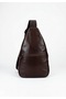 Genuine Leather , Handmade, Compartmented, Pocketed , Unisex Body and Chest Bag Bodybag - 2