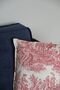 Rusticana Burgundy Throw Pillow Cover (45X45) - 2