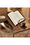 Book Reading Stand with Colorful Cushion Walnut-Mkos41C