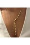 Manifest Şans Y Necklace with Fatma Ana Eli and Star Charms/ Steel Train Y Necklace /Gold Color