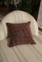 Cookie Burgundy Throw Pillow Cover (45X45)