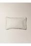 Teddy Ecru Rectangular Throw Pillow Cover (30X50) - 2